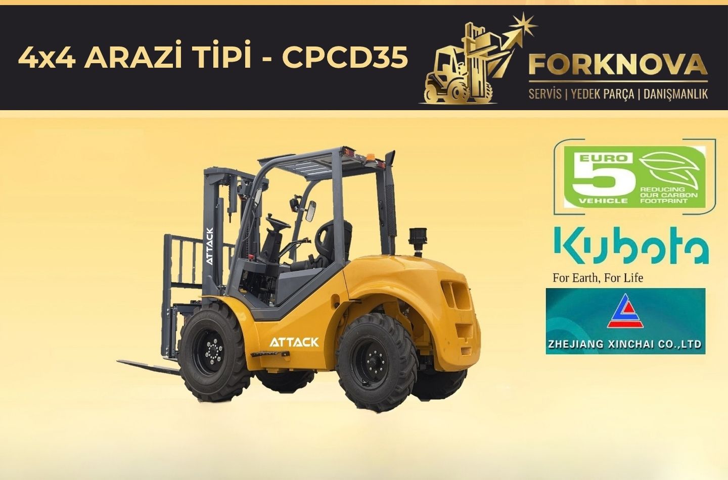 Attack 4x4 Arazi Tipi CPCD 35